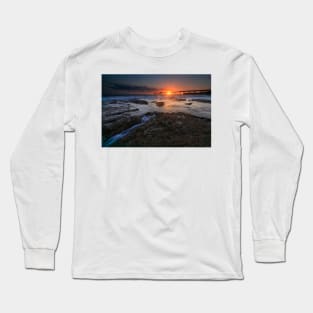 Catherine Hill Bay sunrise Long Sleeve T-Shirt